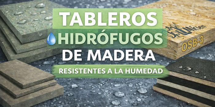 tableros hidrófugos de madera