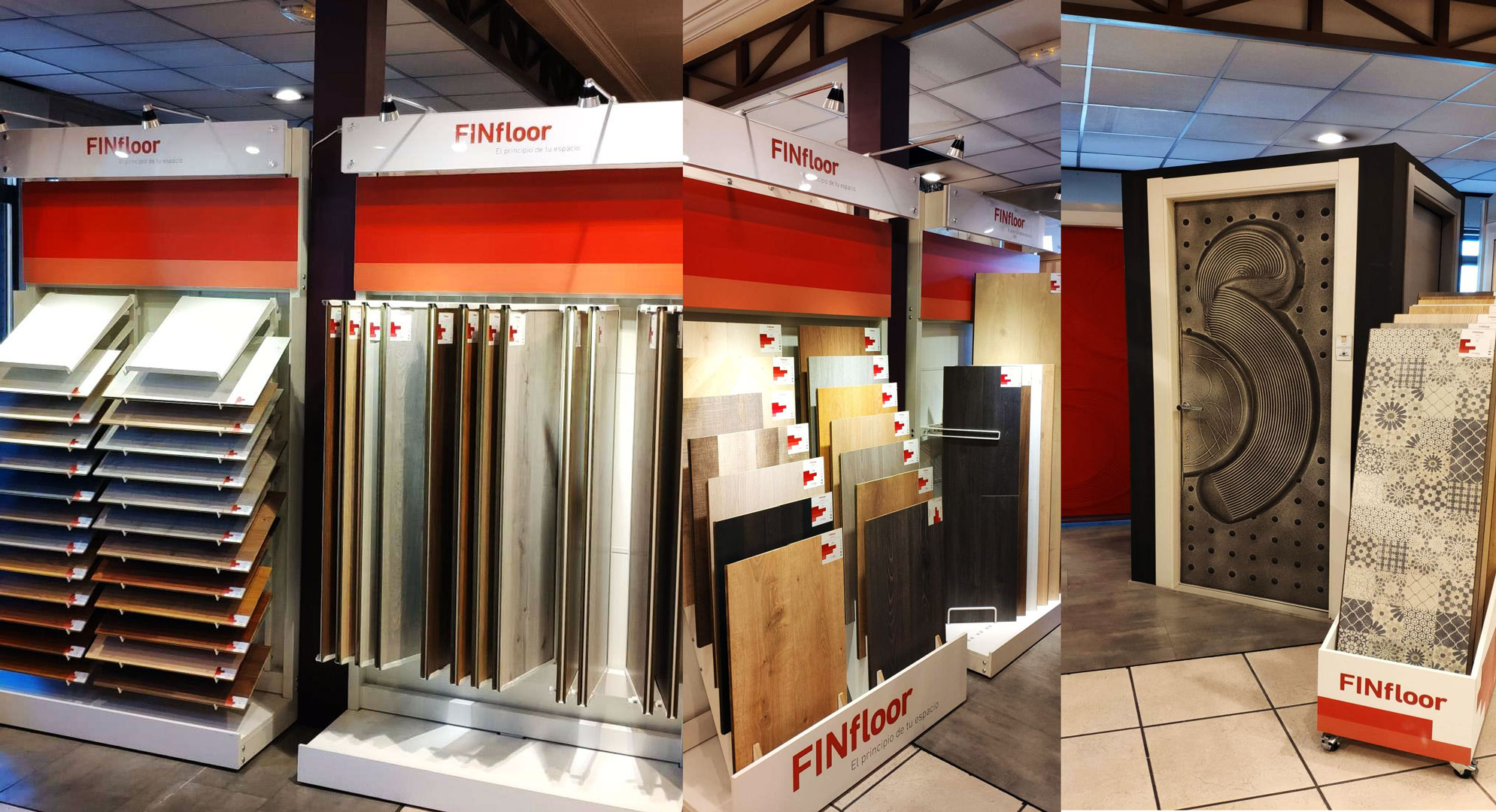 Exposición Suelo Laminado FINfloor de FINSA