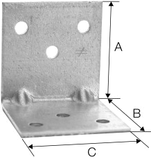 Escuadra. Herraje estructural para vigas Simpson Strong Tie. 