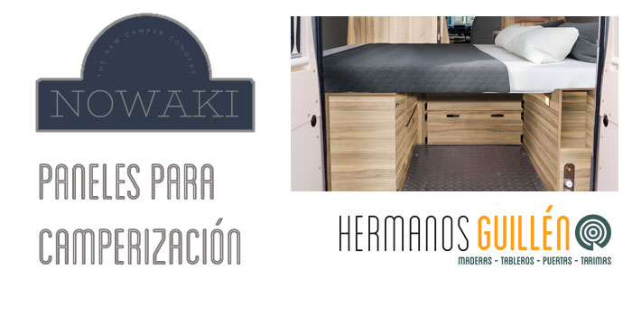 NOWAKI CAMPER tableros para camper