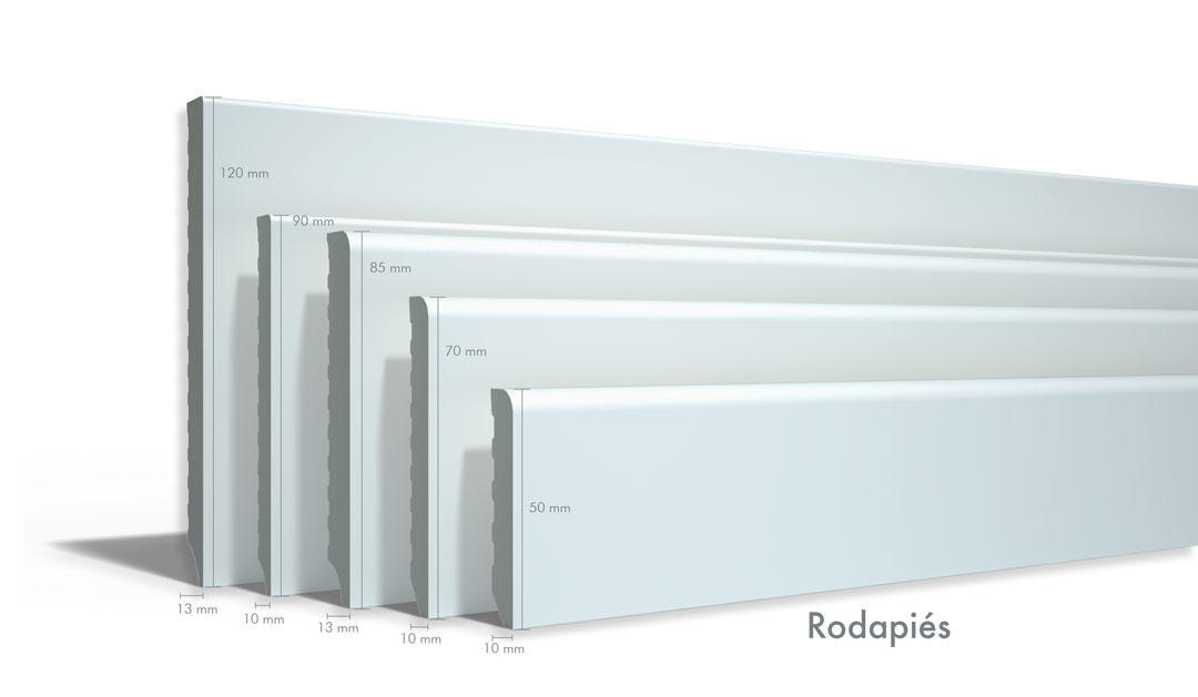 Rodapié y Tapetas PVC ANTIHUMEDAD