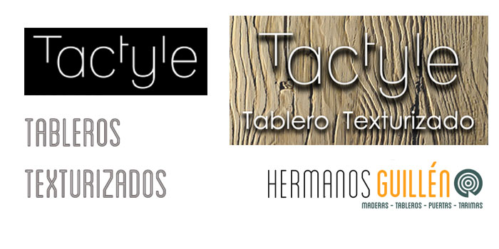 Tableros texturizados Tactyle