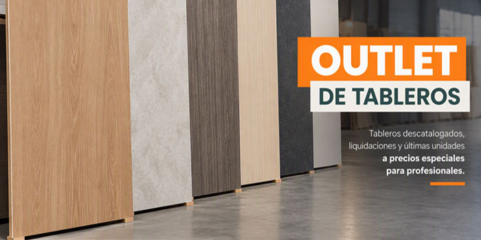 Outlet de tableros para profesionales